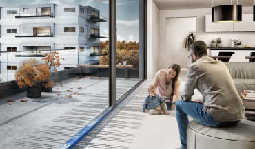 Mniejsze straty ciepła dzięki łącznikom Schöck Isokorb