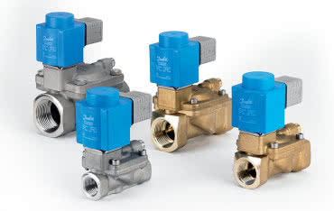 Zawory elektromagnetyczne Danfoss do wody pitnej