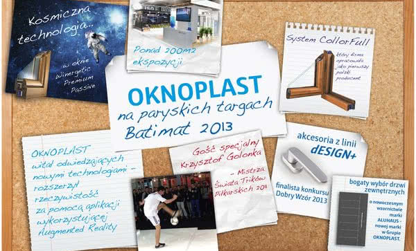 OKNOPLAST na targach Batimat w Paryżu