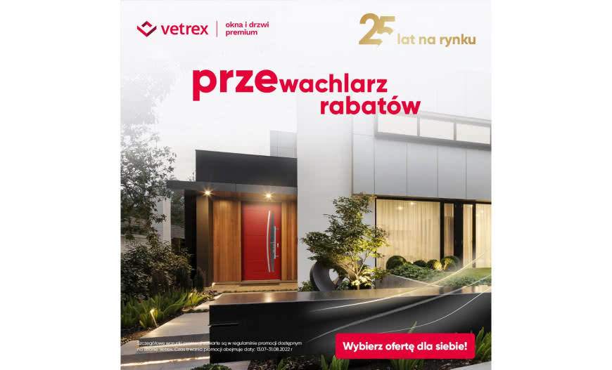 Jubileuszowa promocja Vetrex