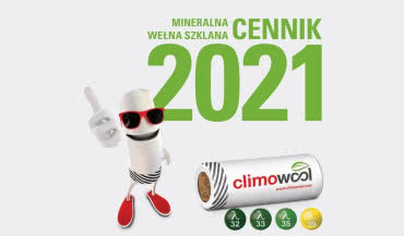 Nowy cennik climowool - sierpień 2021